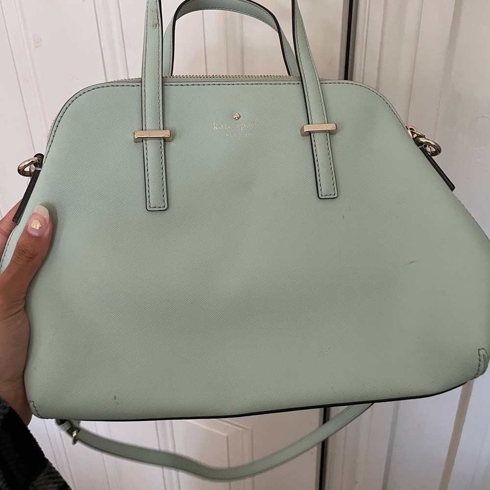 Kate Spade Mint Green Bag/purse - Picture 2 of 3